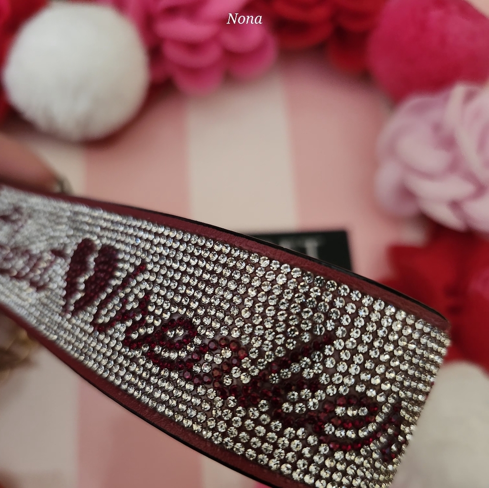 Victoria's Secret Red Rhinestone Keychain - Picture 4 of 6